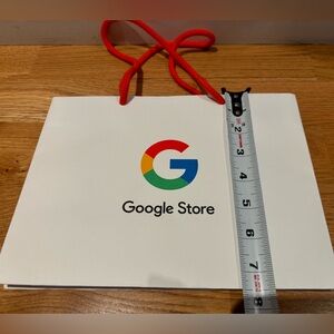 New Google store shopping bag.